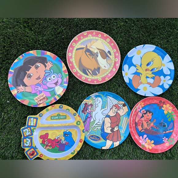 Vintage kids plates - Picture 1 of 1
